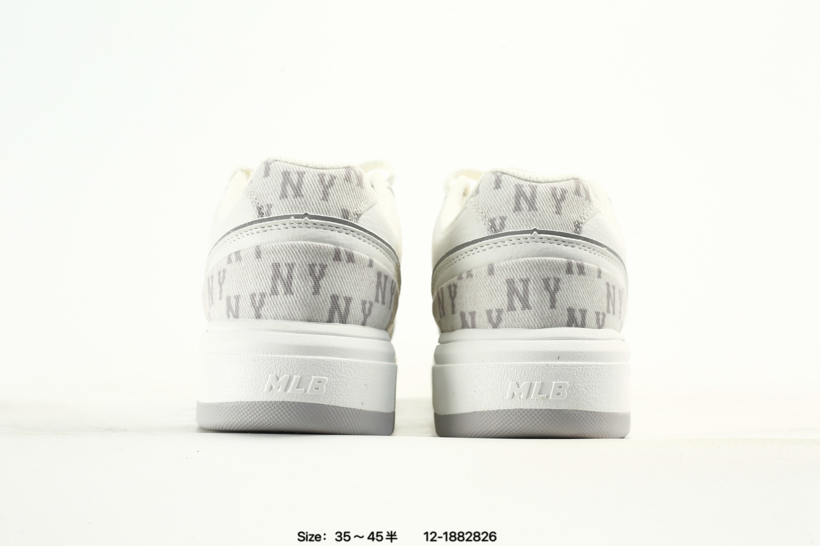 MLB Chunky Liner Pocket Sneakers White/Grey