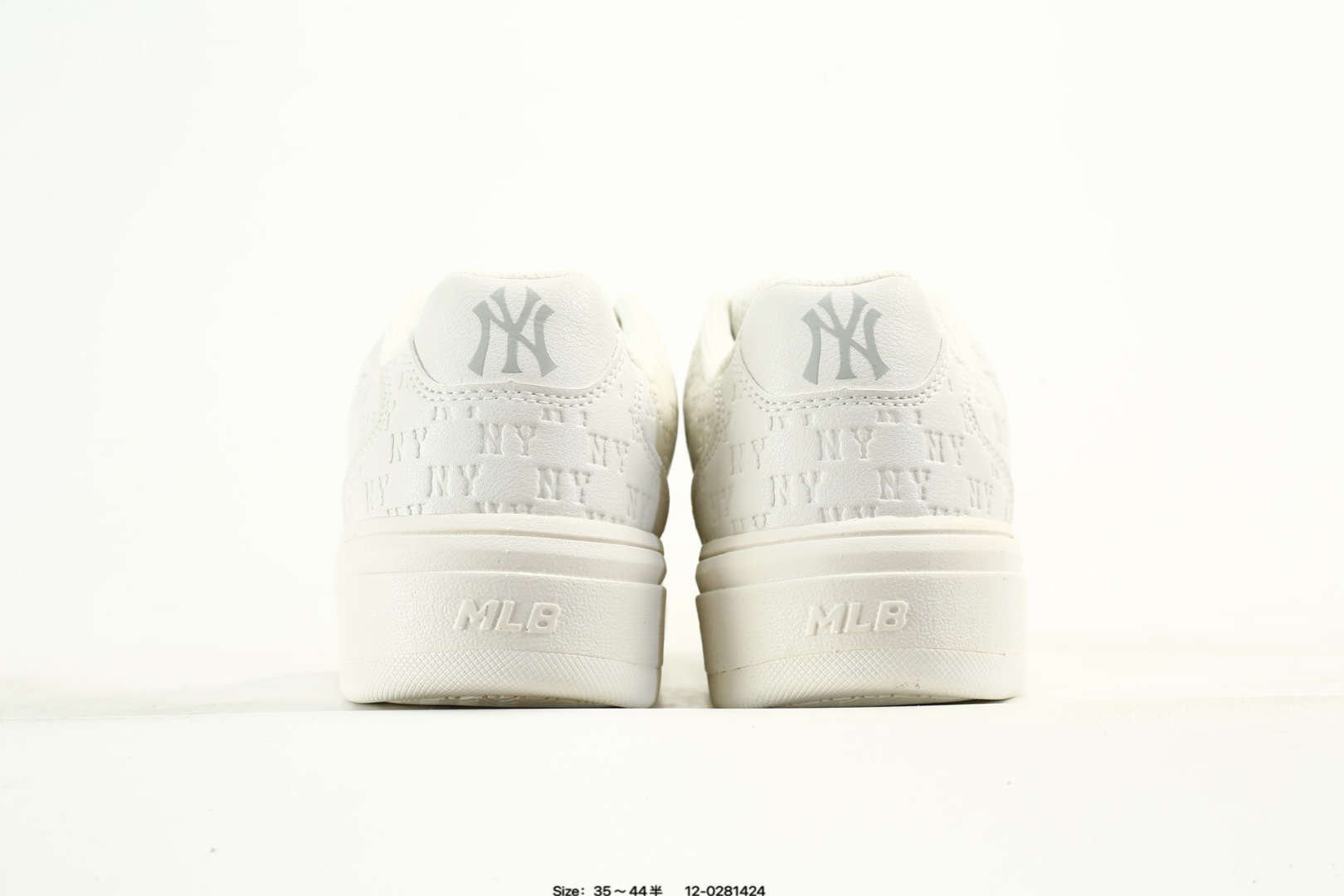 MLB Chunky Liner Platform Sneakers White