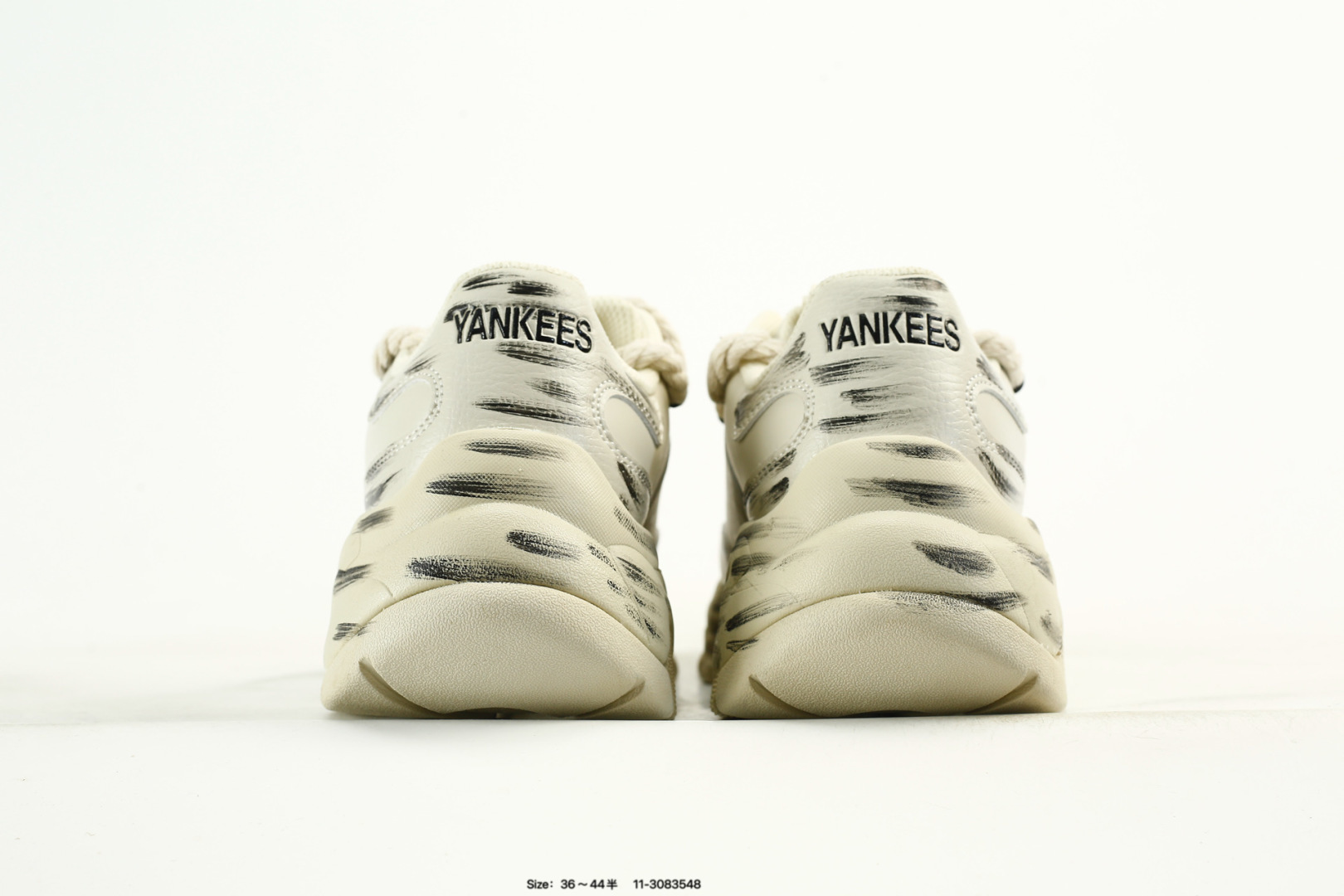 MLB Bigball Chunky Pixel Sneakers White/Black