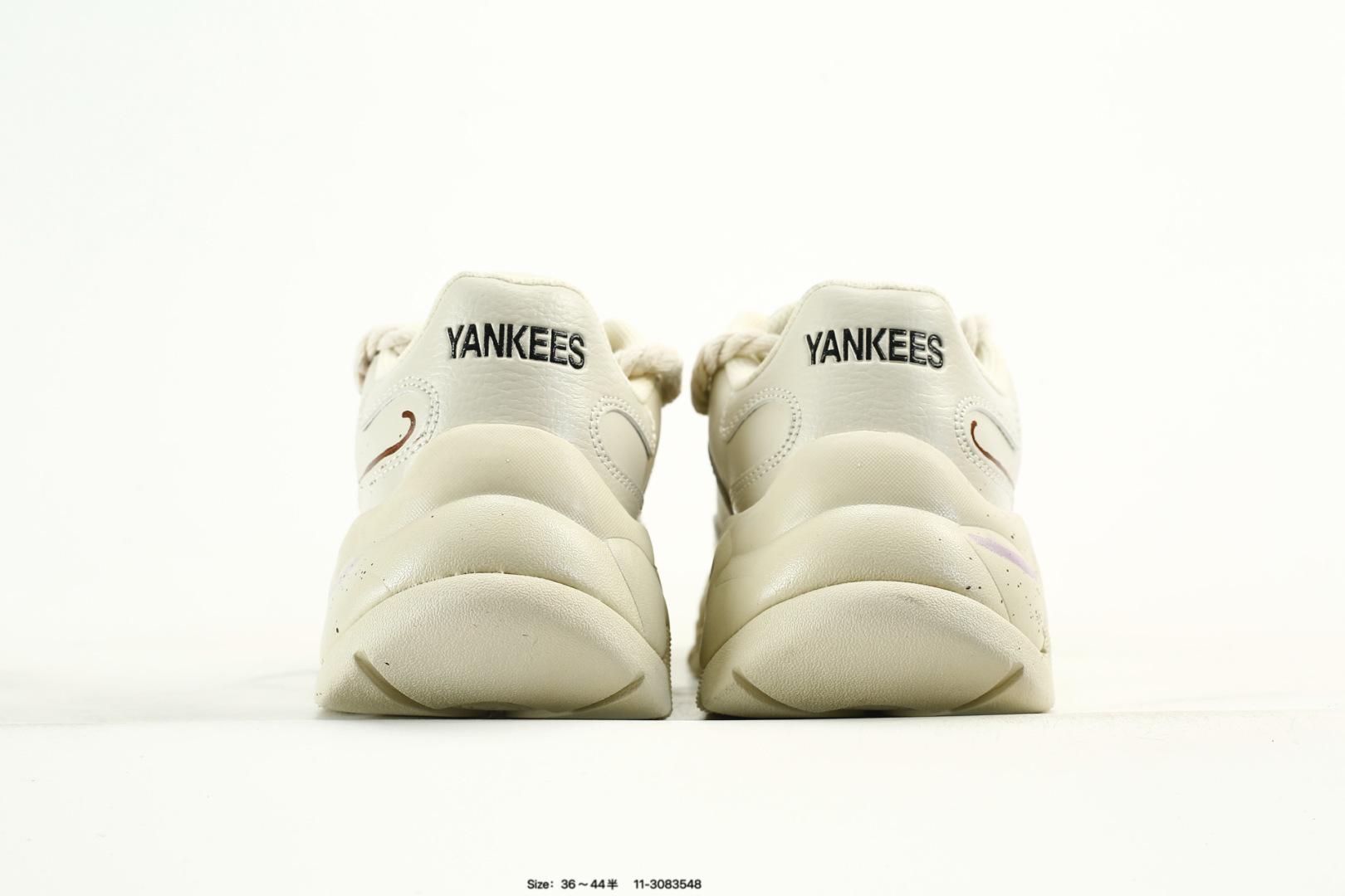 MLB Bigball Chunky Pixel DIY Sneakers Cream