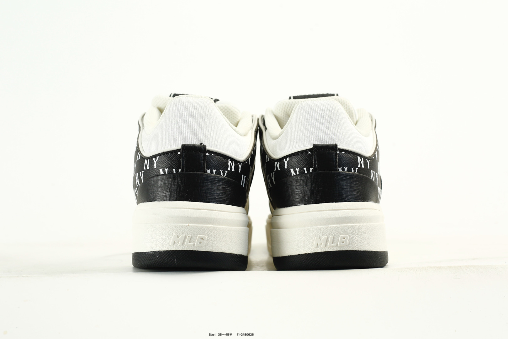 MLB NY Yankees Chunky Liner Sneakers Black/White