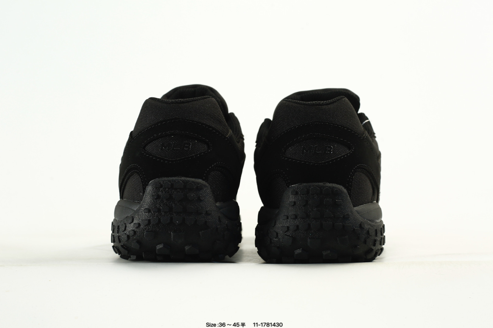MLB Retro Lightweight Couple Sneakers Black