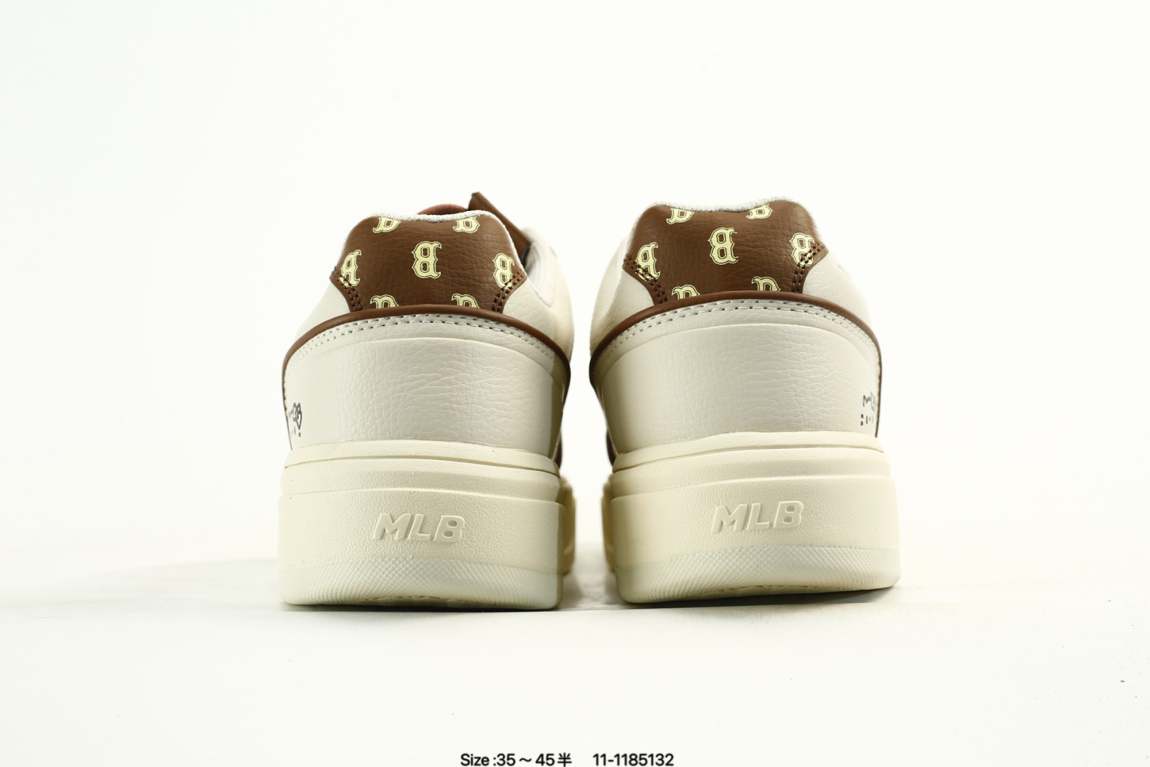 MLB Big Ball Chunky A Sneakers Beige/Brown