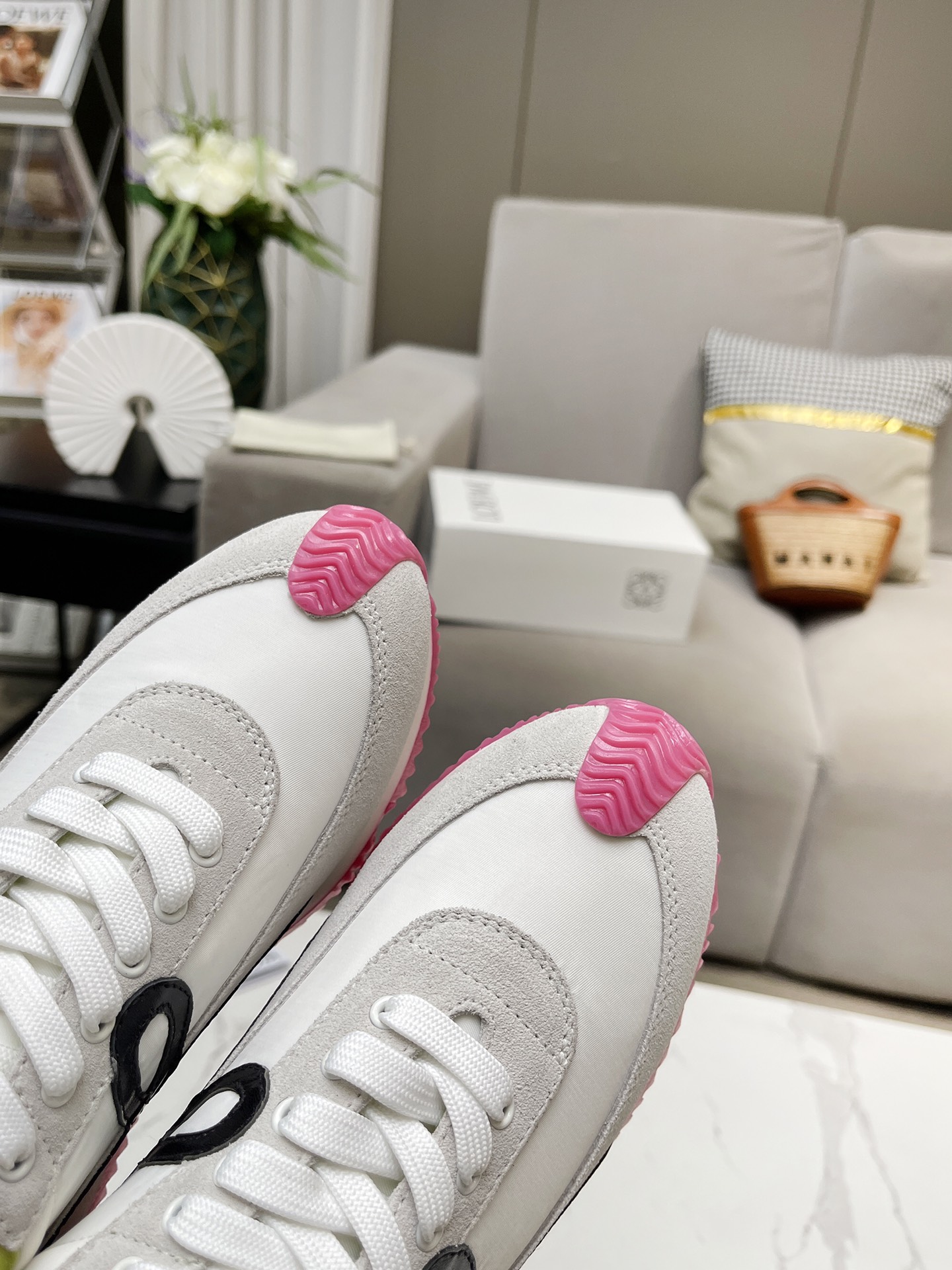 Loewe Wedge Trainers Sneakers Multicolor