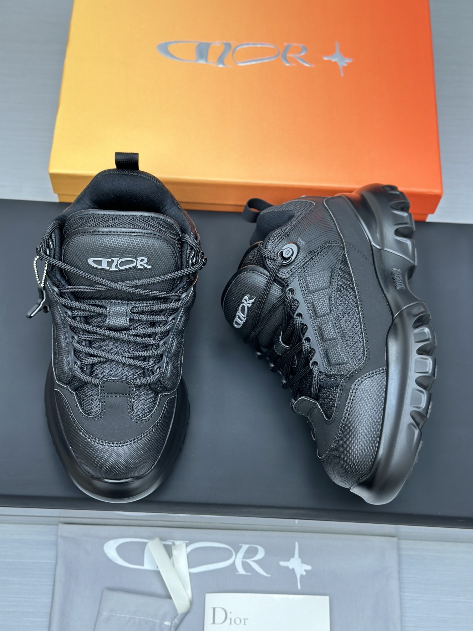 Dior Lewis Hamilton Chunky Sneakers Black