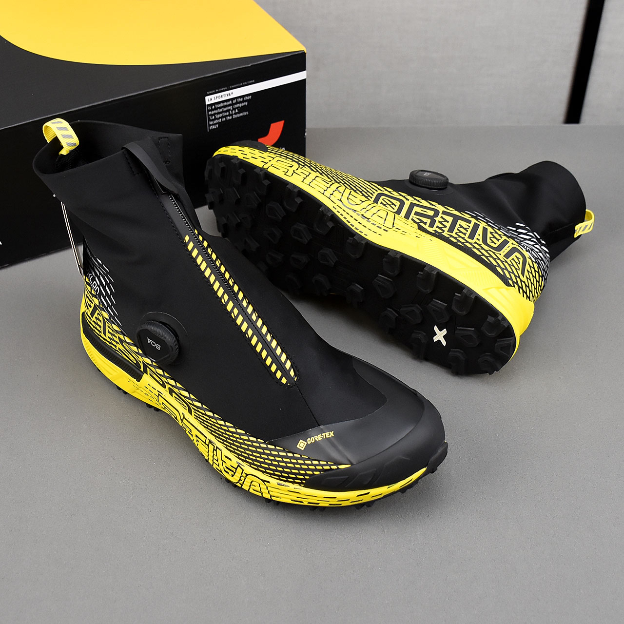 La Sportiva Equilibrium ST GTX Boots Black/Yellow