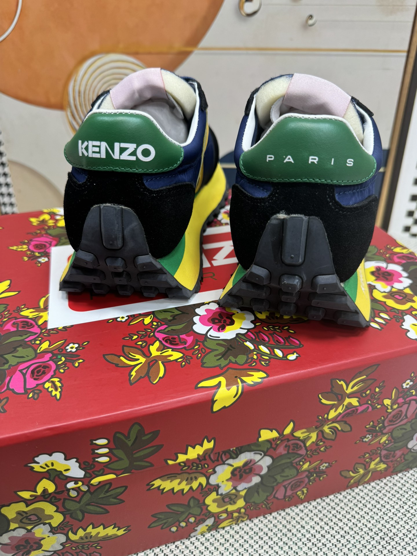 Kenzo Retro Runner Sneakers Multicolor