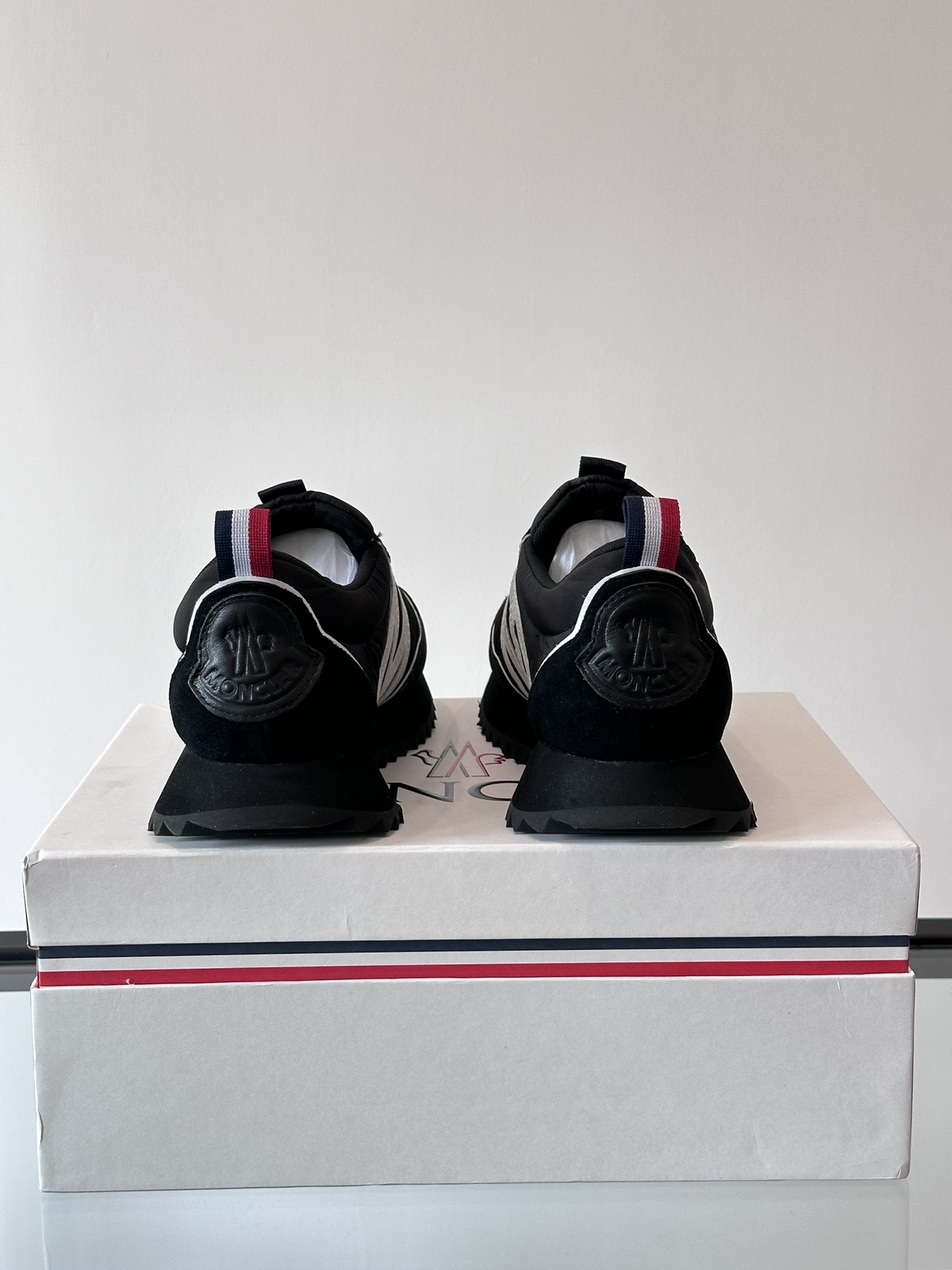 Moncler Pacey Chunky Sneakers Black