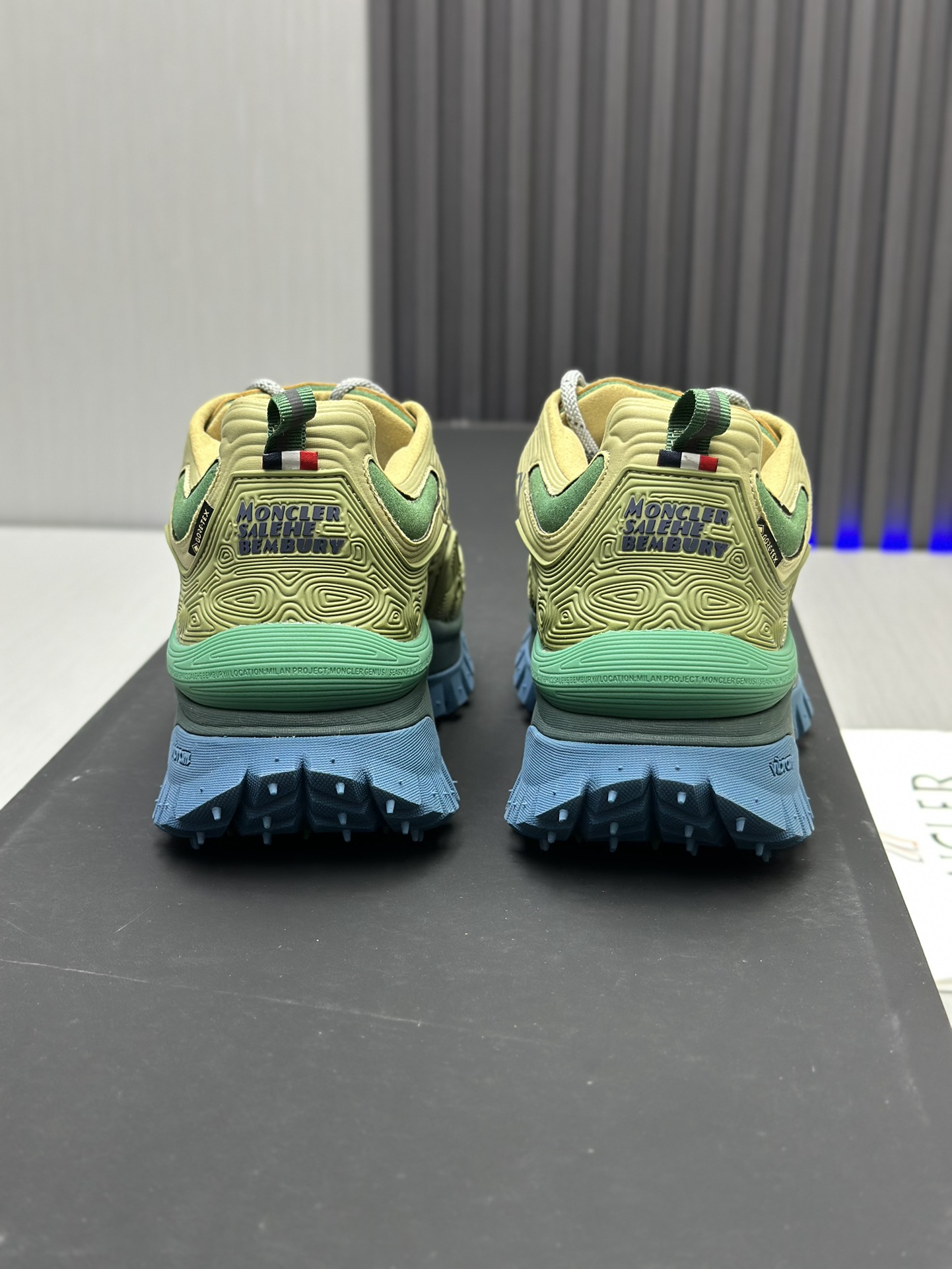 Moncler Trailgrip GTX Hiking Shoes Green