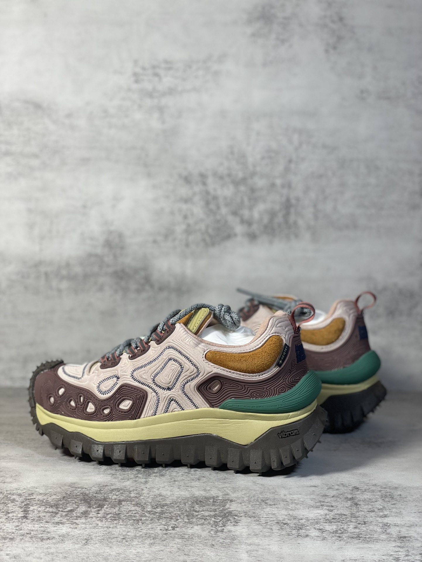 Moncler Genius Trailgrip GTX Outdoor Sneakers Multicolor