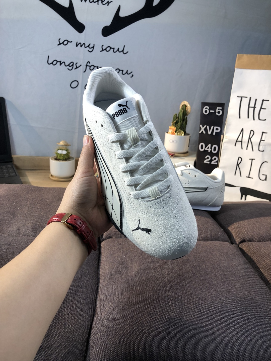 Puma Racing Low-Top Sneakers White