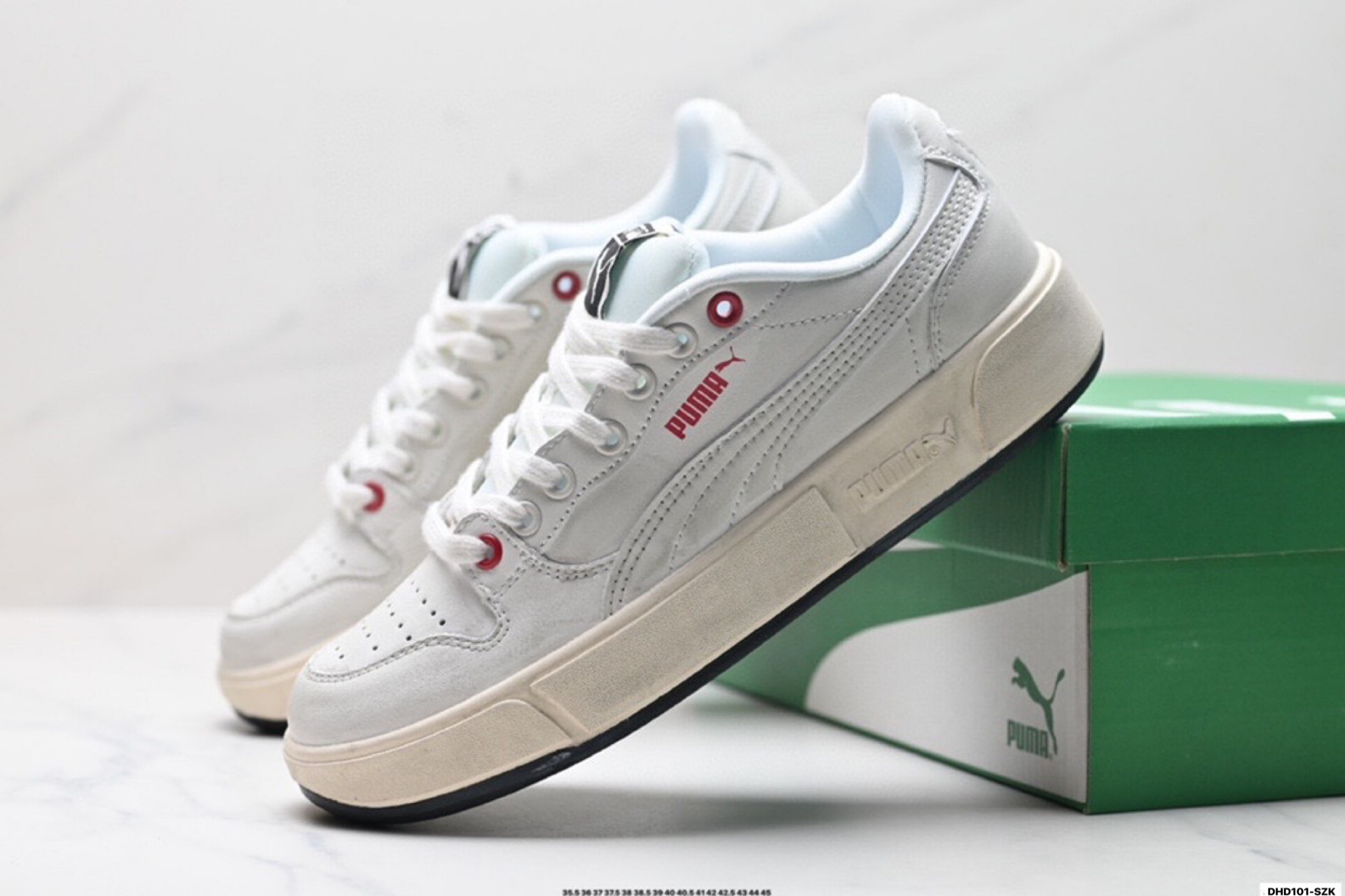 Puma LX Court Low Denim Sneaker White