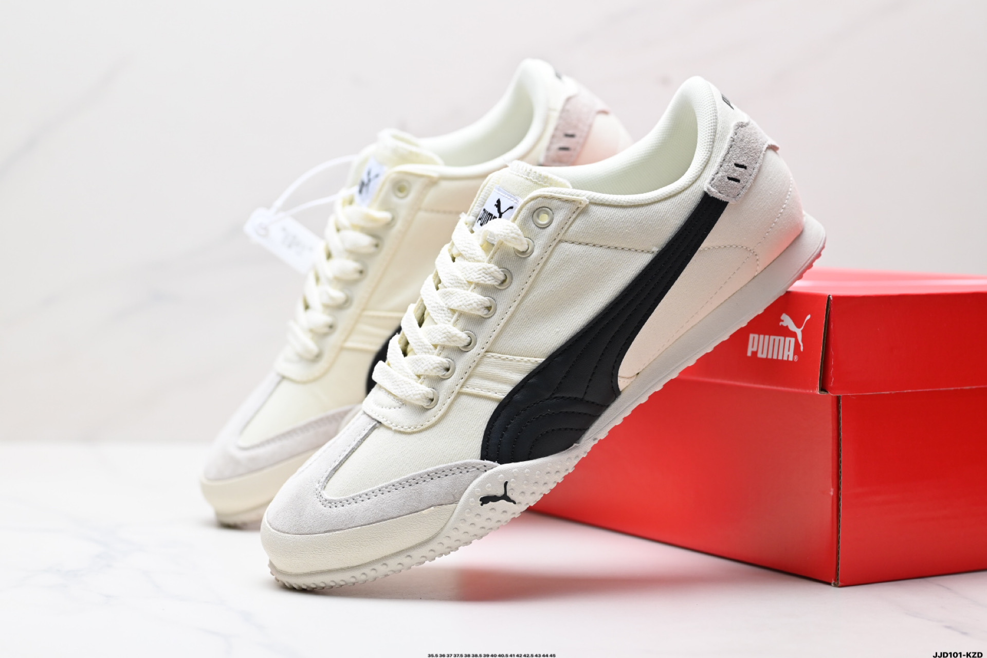 PUMA Bella UT Low-Top Trainers White/Black