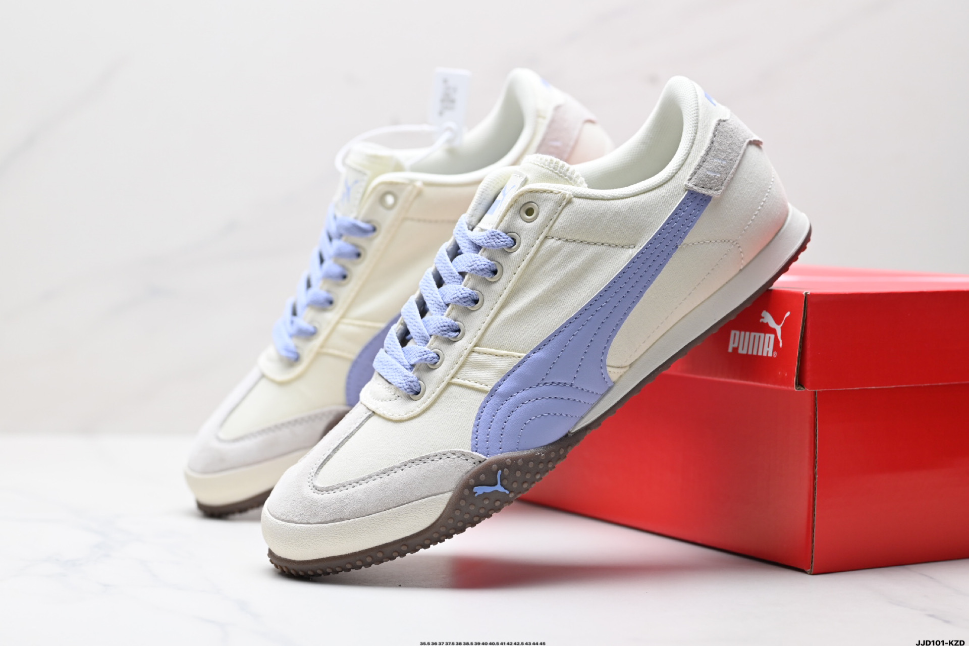 PUMA Bella UT Low Sneakers Cream Blue