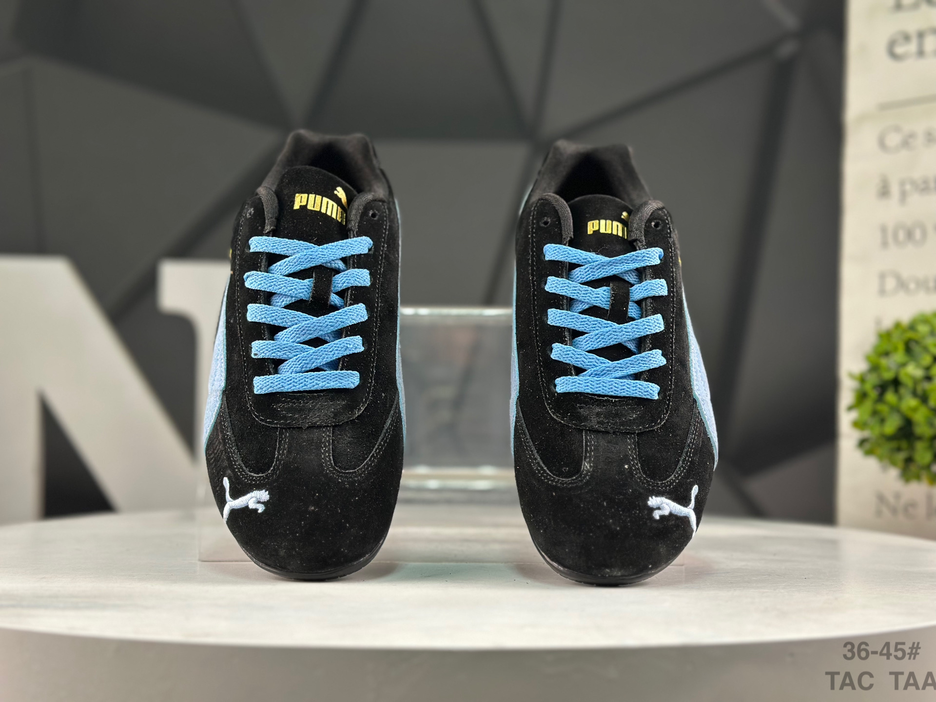 Puma Speed OG Suede Sneakers Black/Blue