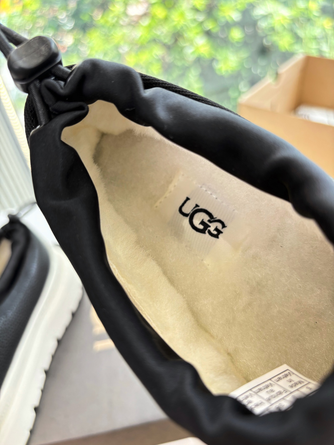 UGG Cozy Platform Clog Black