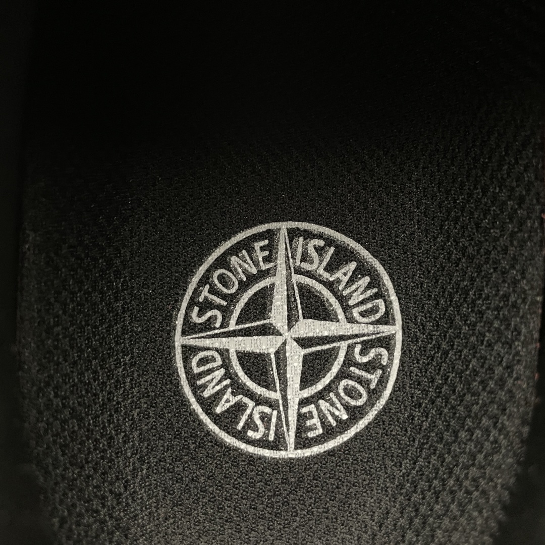 Stone Island Grime Panelled Mesh Outdoor Sneakers White/Grey