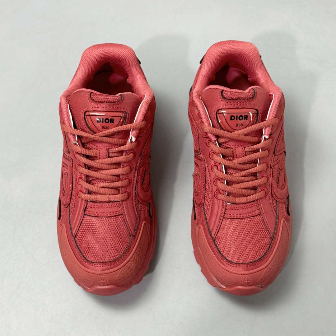 Dior B30 Low-Top Sneakers Red