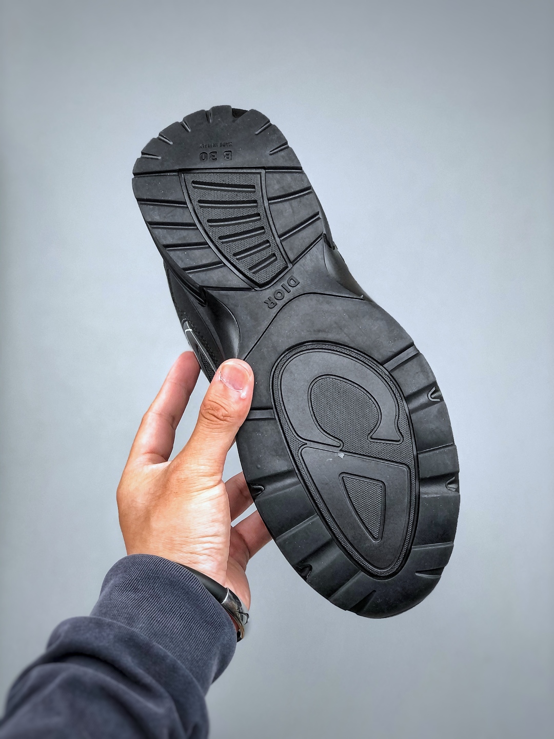 Dior B30 Chunky Runner Sneakers Black