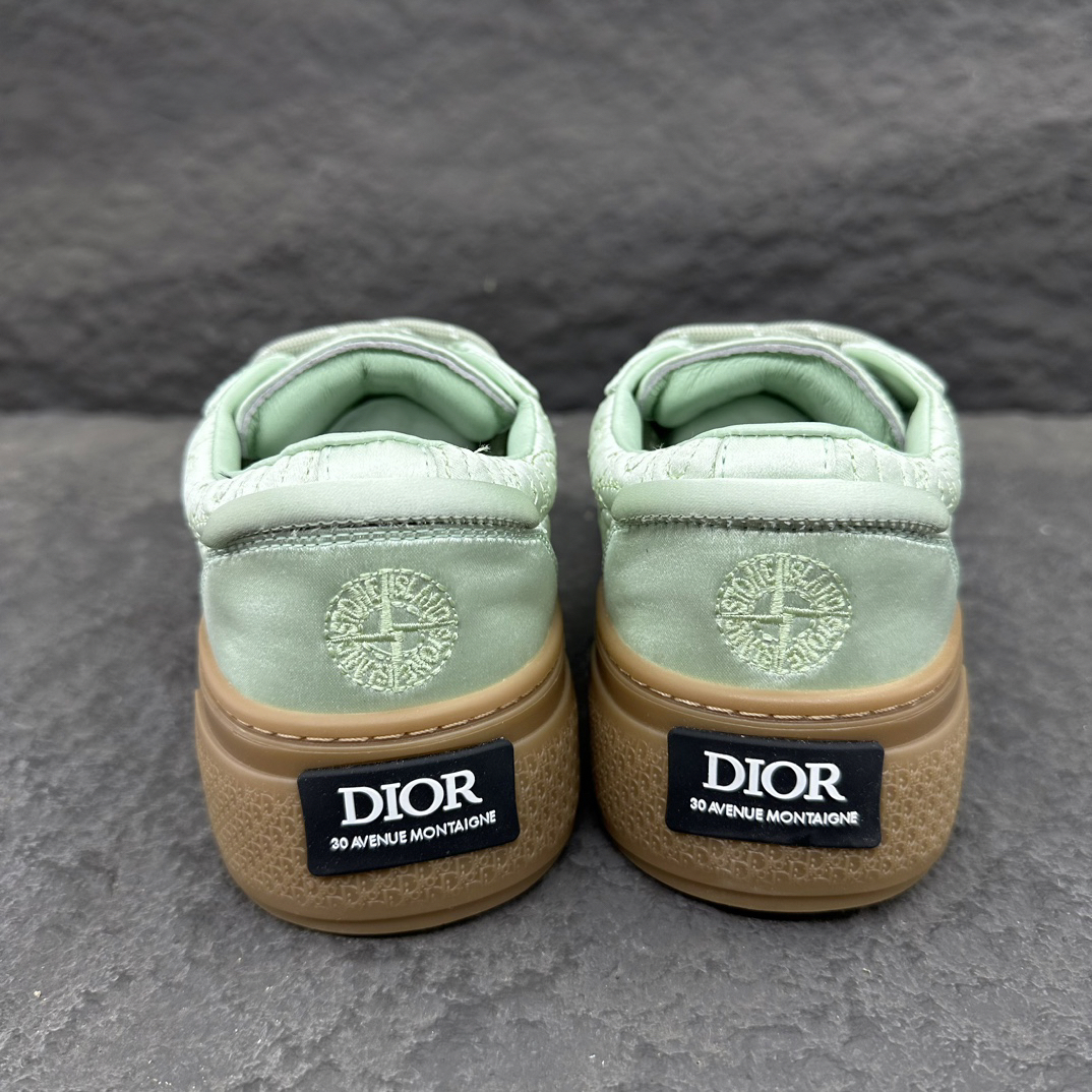 Dior x Stone Island B33 Low Sneakers Mint Green