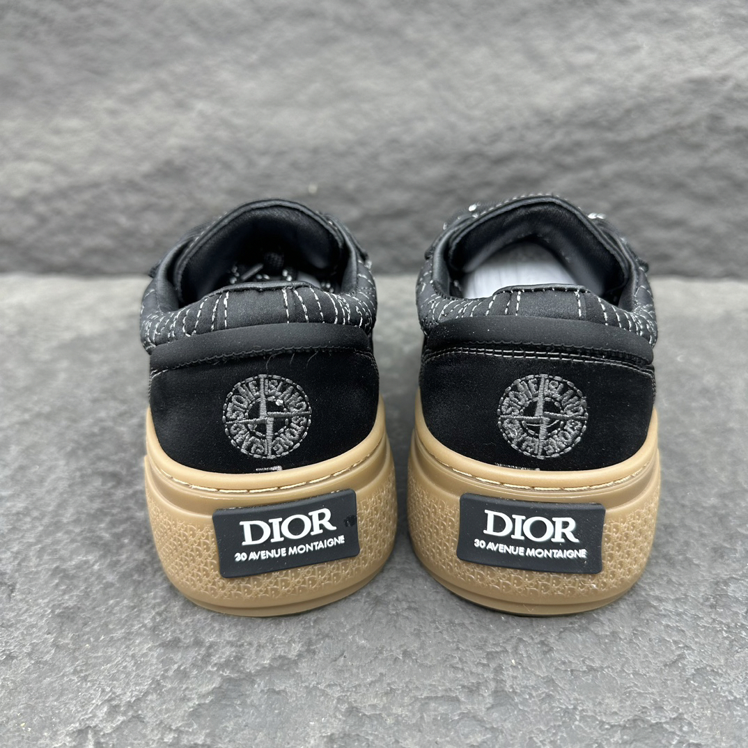 Dior x Stone Island B33 Low-Top Sneakers Black