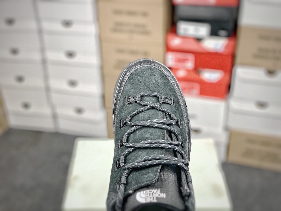 The North Face Suede Hiking Sneakers Black