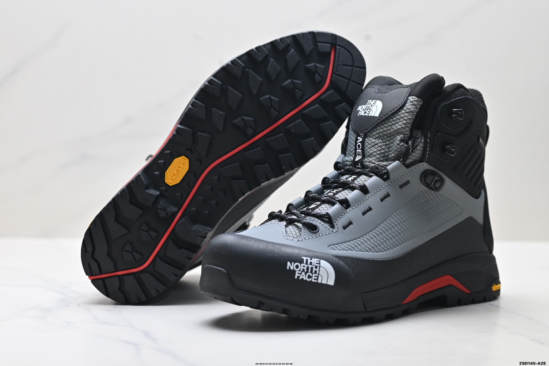 The North Face Waterproof Mid Hiking Boots Black/Gray