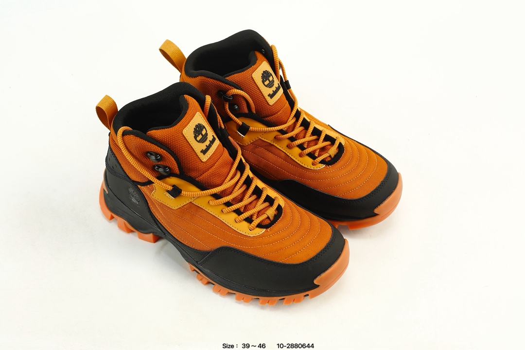 Timberland Lace Hiker Mid Boots Orange