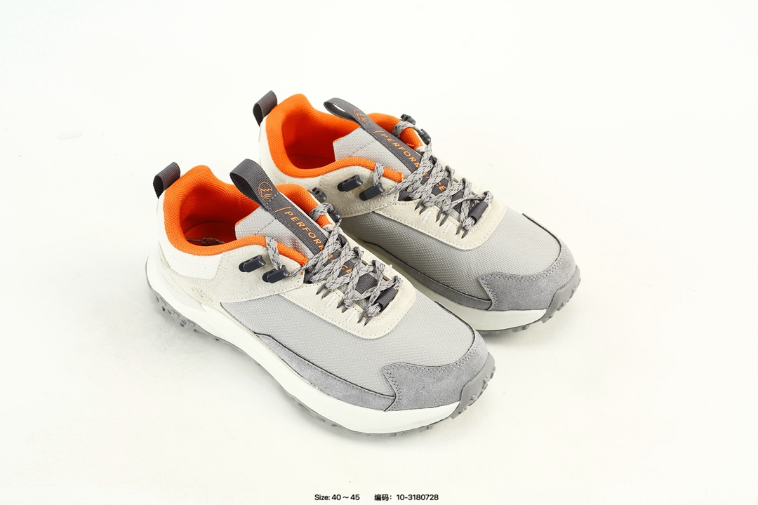 Timberland Motion Access Waterproof Hiking Shoes Grey Orange