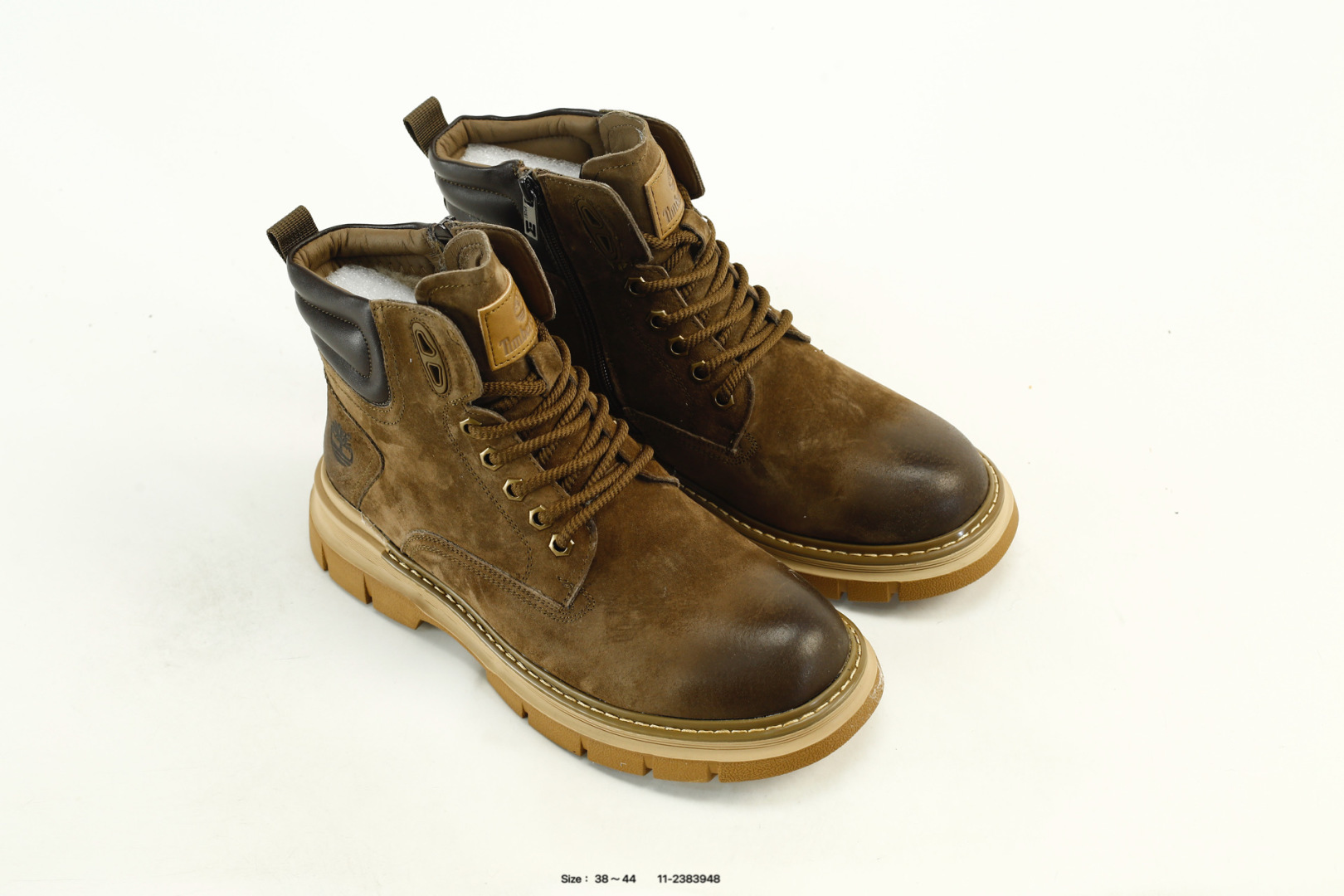 Timberland Premium Waterproof Leather Boots Brown