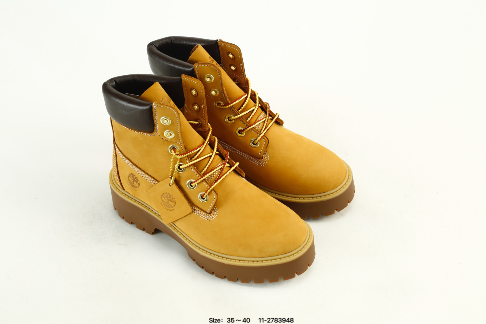 Timberland Premium Waterproof High-Top Boots Wheat