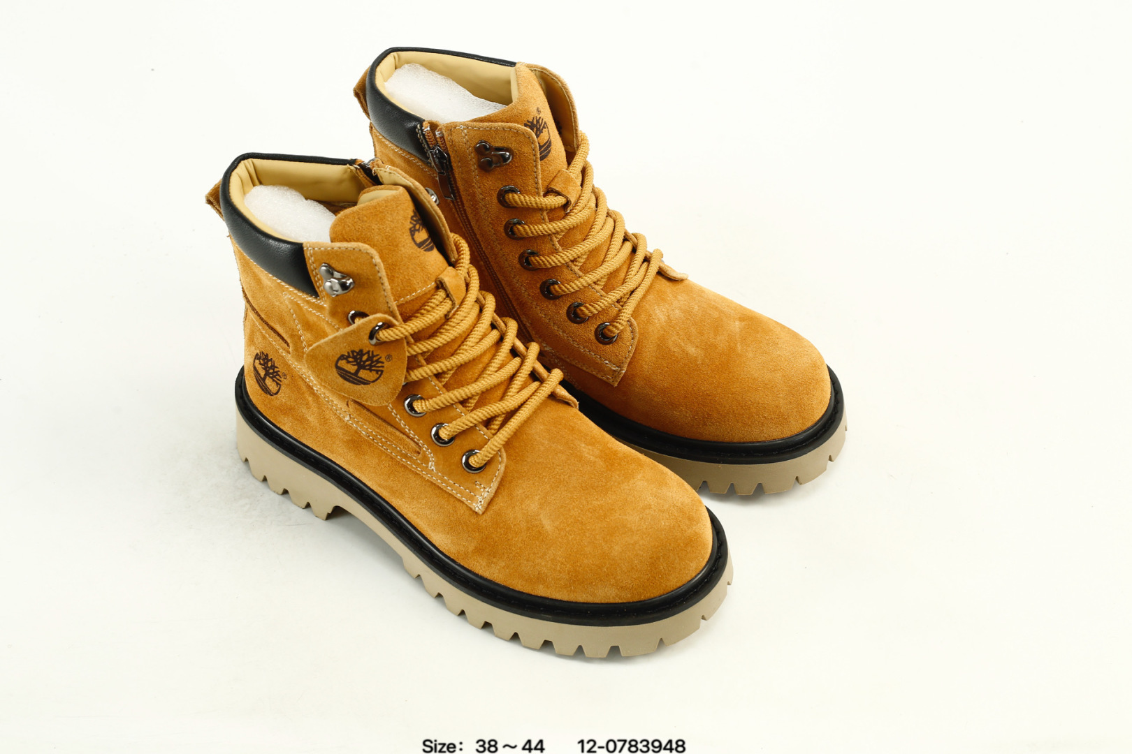 Timberland Premium Leather Waterproof Boots Wheat