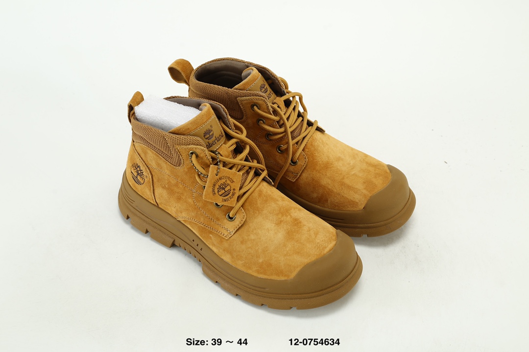 Timberland Anti-Slip Platform Martens Boots Wheat