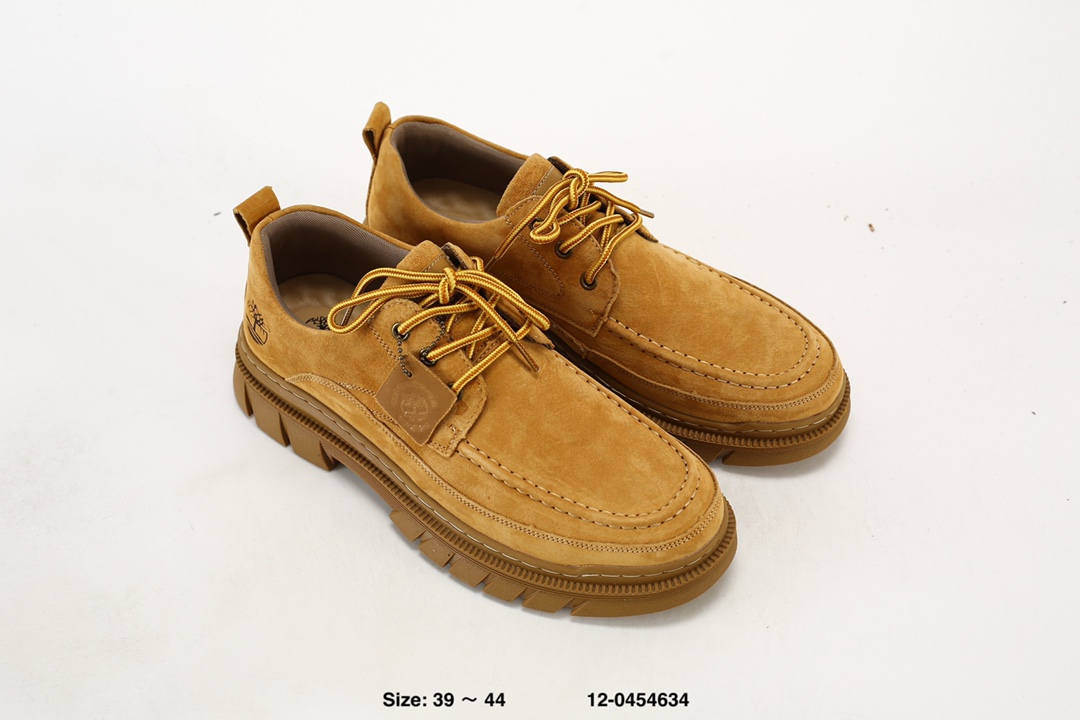 Timberland Lug Sole Low-Top Lace-Up Shoes Wheat Brown