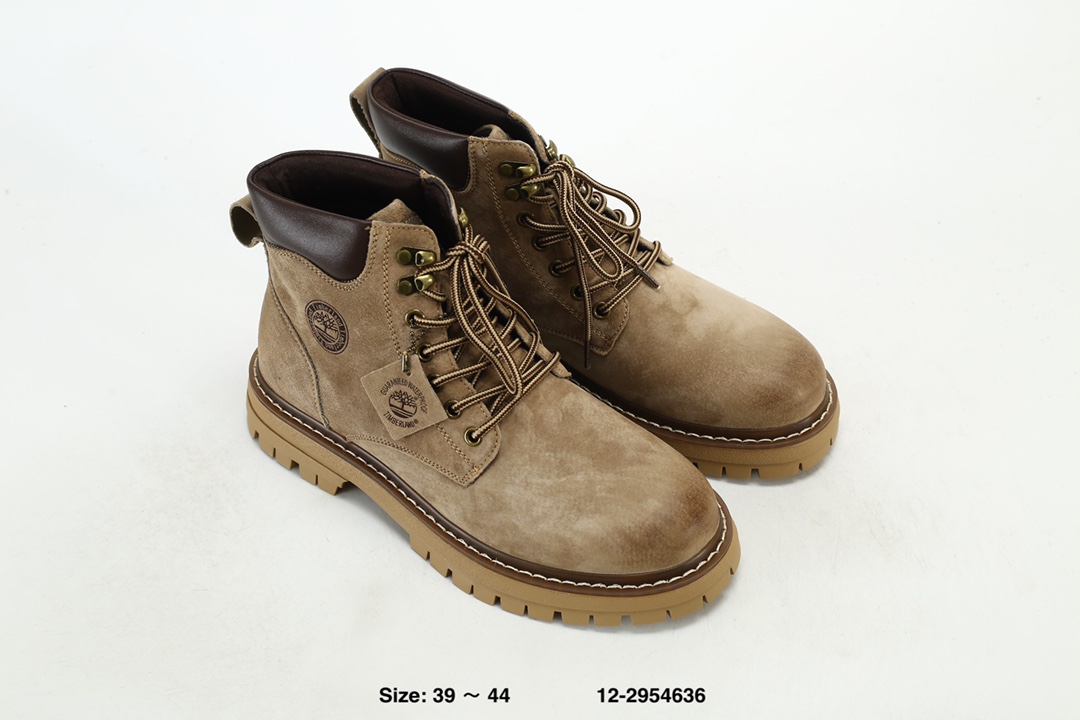 Timberland Lug Sole Short Martin Boots Khaki