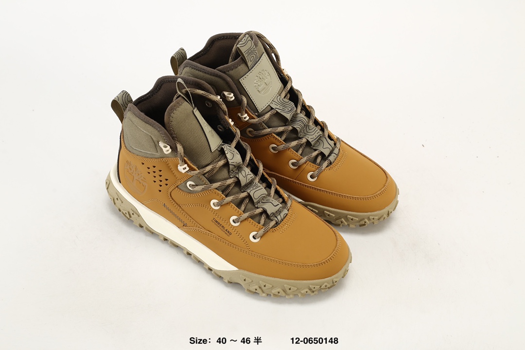 Timberland High-Top Hiking Boots Brown