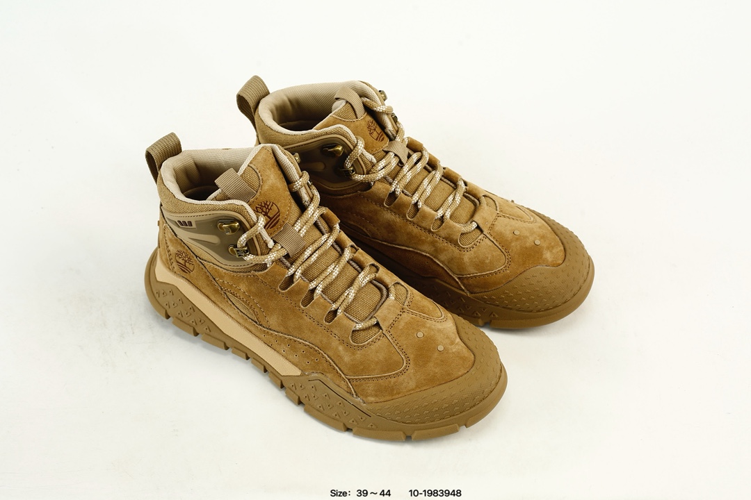 Timberland Mid-Top Suede Hiking Boots Brown