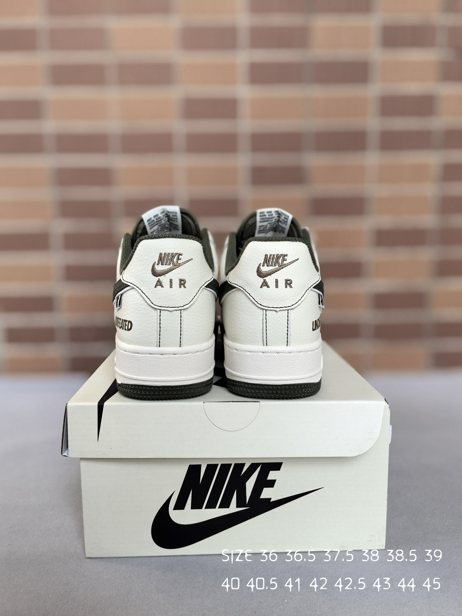 Nike Air Force 1 Low Undefeated Collab White Green