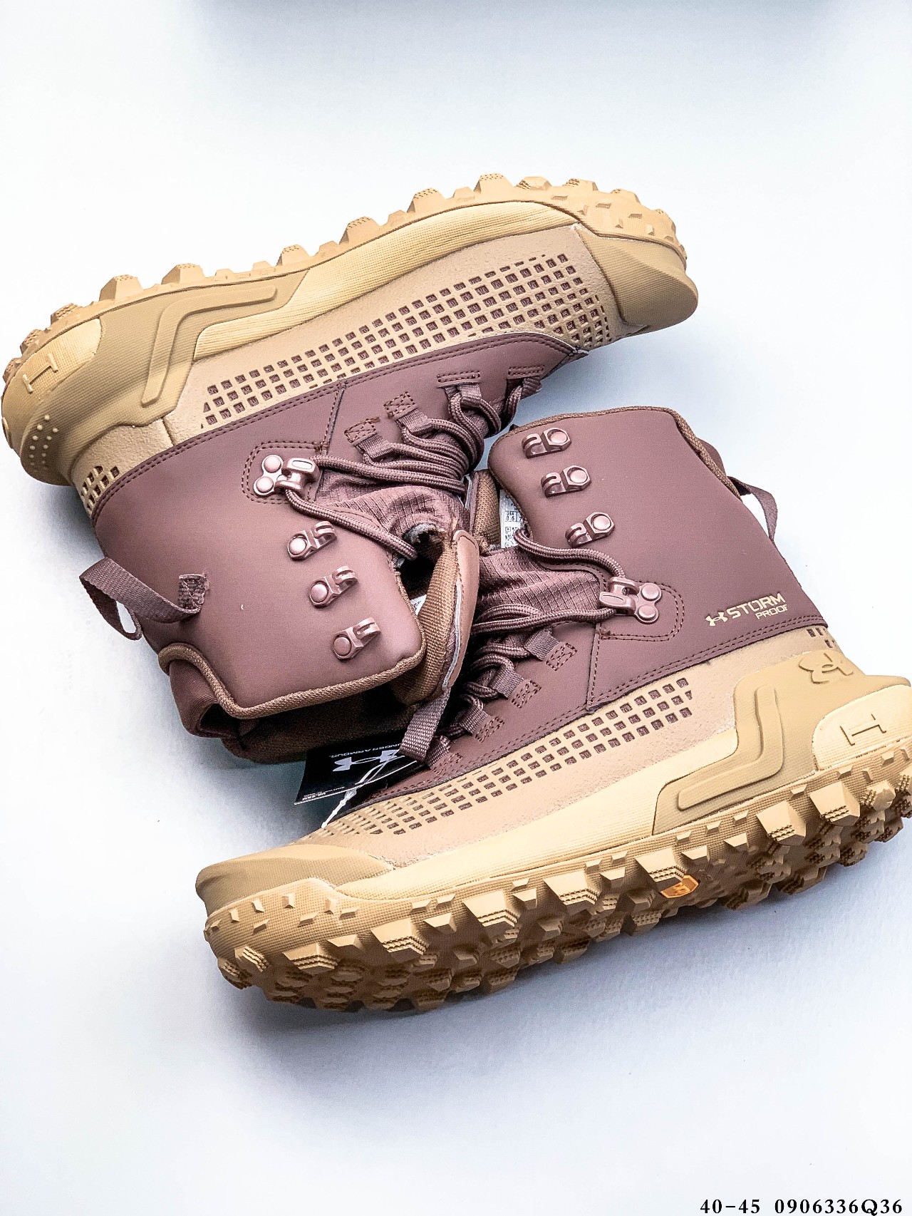 Under Armour UA Raider Waterproof Hiking Boots Brown/Tan