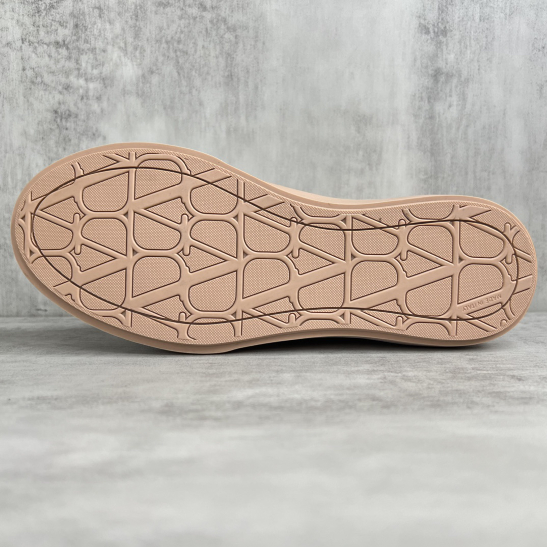 Valentino Garavani V High-Top Sneakers Beige