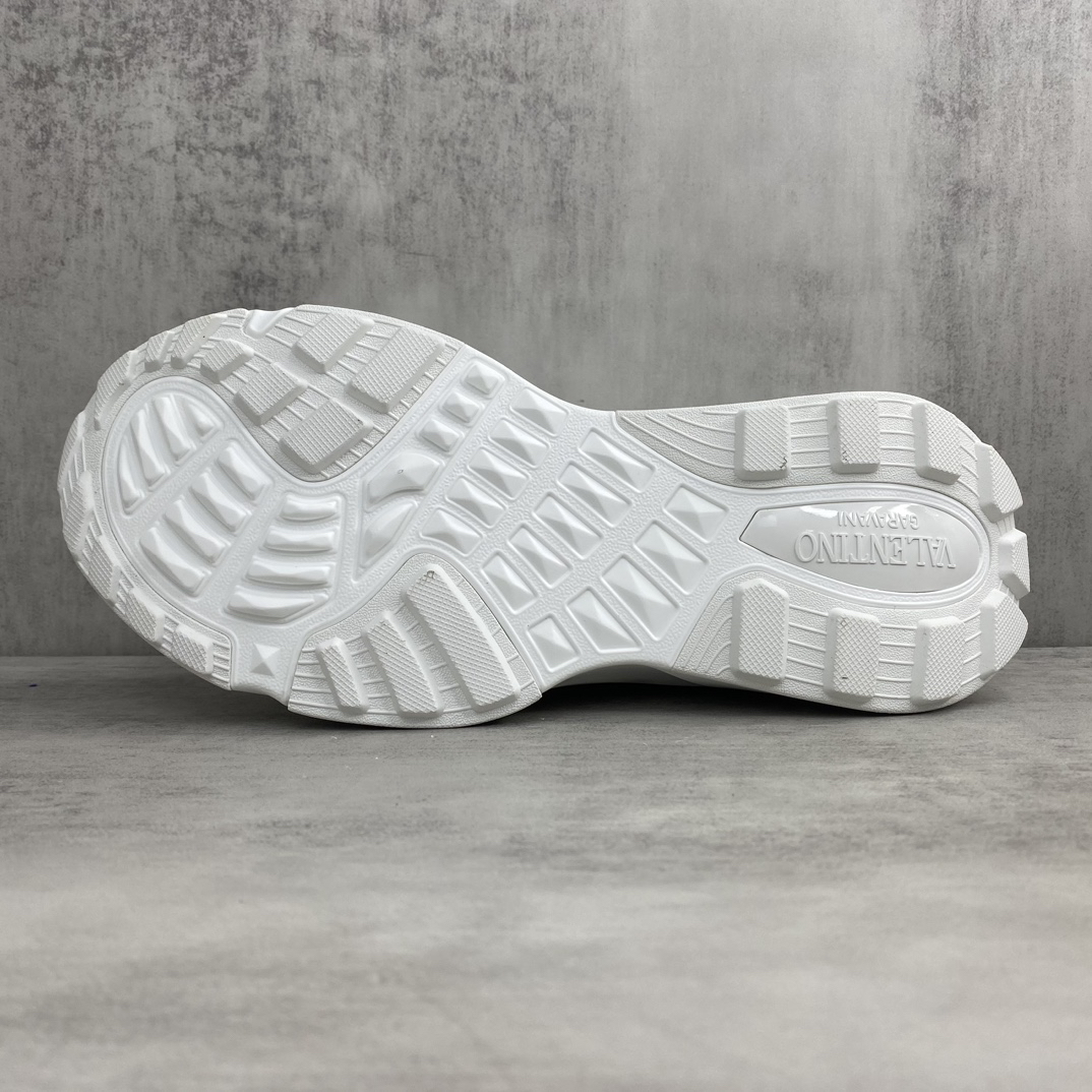 Valentino True Act Mesh Sneakers White