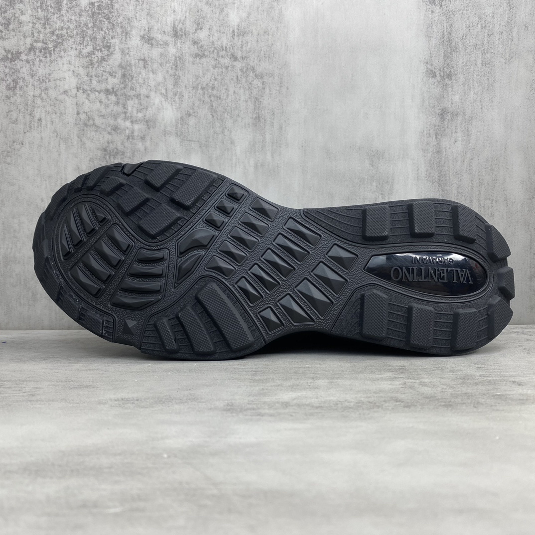 Valentino True Act Mesh Sneakers Black