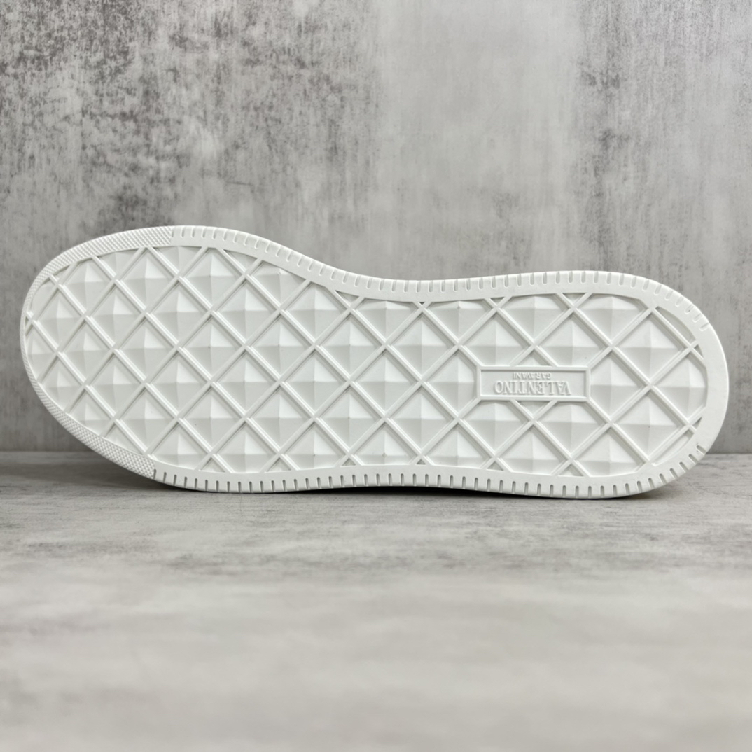 Valentino Garavani Platform Sock Sneakers White