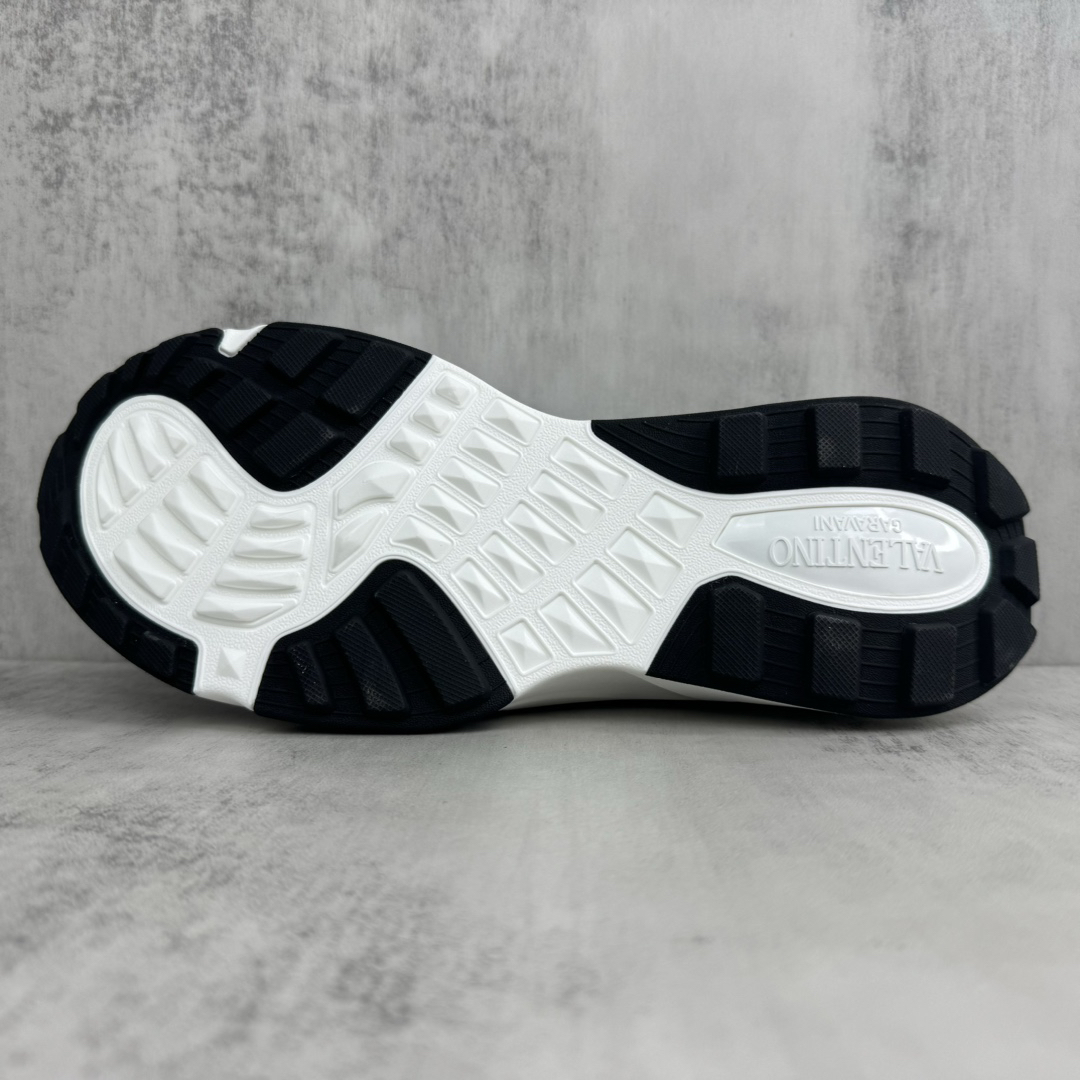 Valentino True Act Mesh Sneakers Black/White