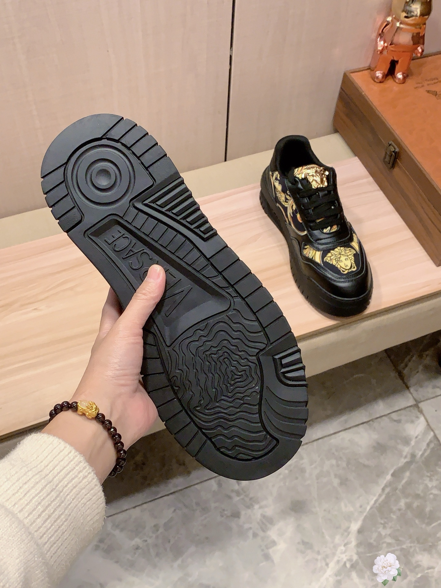 Versace Medusa Low-Top Sneakers Multicolor