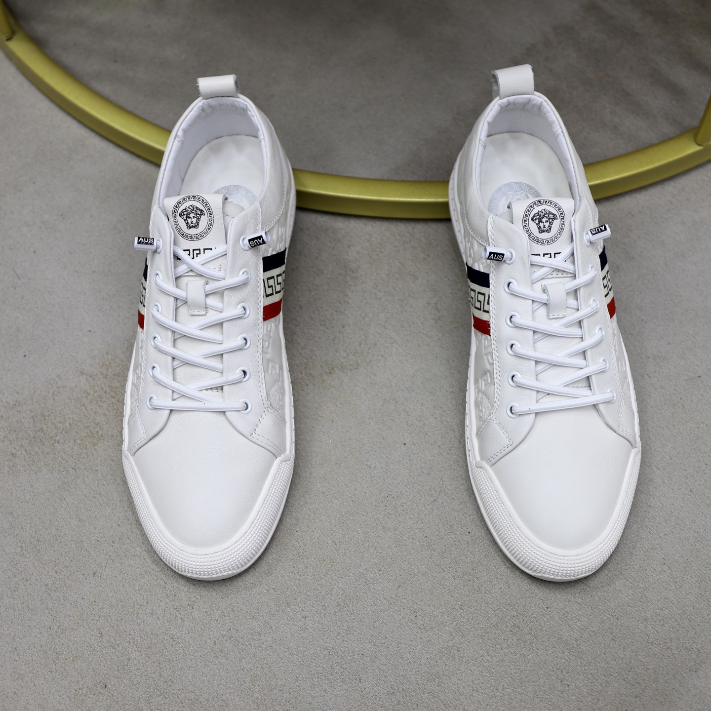 Versace Medusa Low-Top Sneakers White