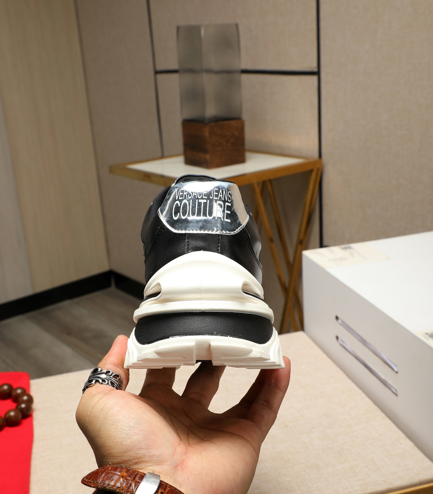Versace Jeans Couture Chunky Sneakers Black/Gold