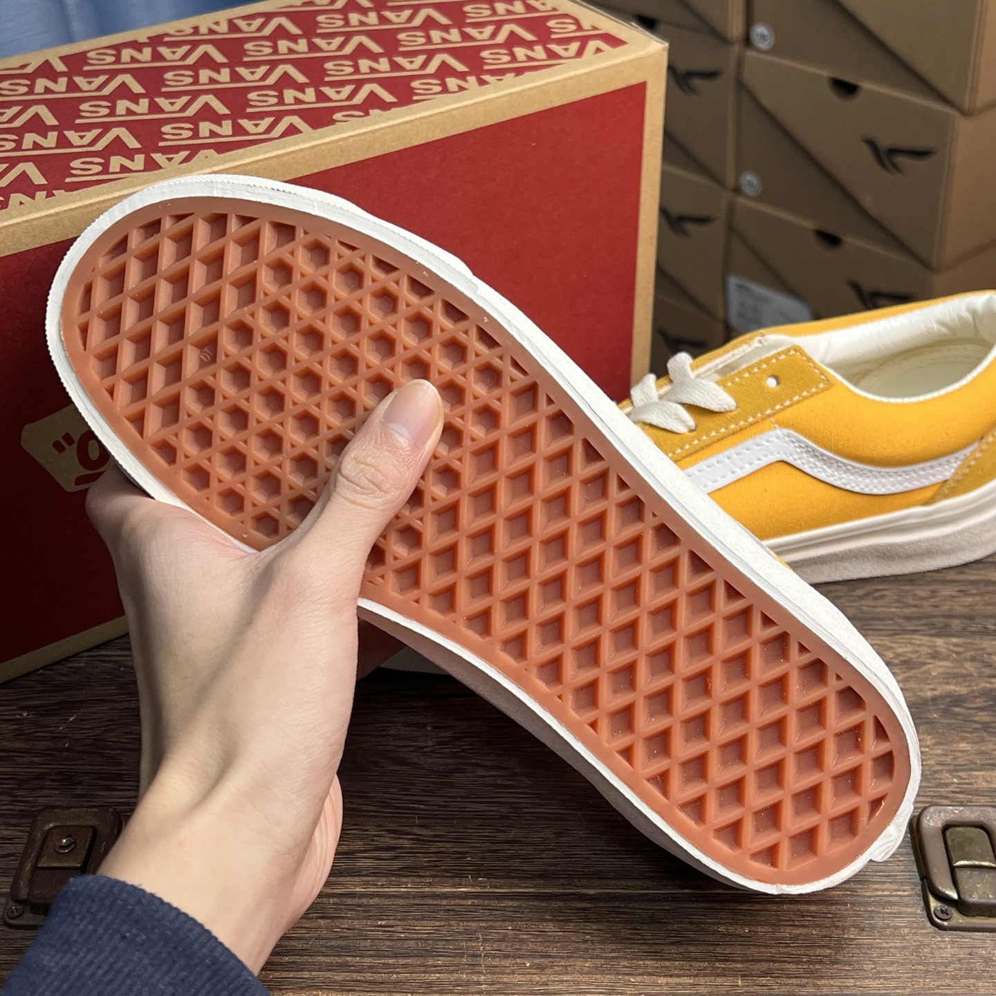 Vans Old Skool 36 Low-Top Sneakers Yellow