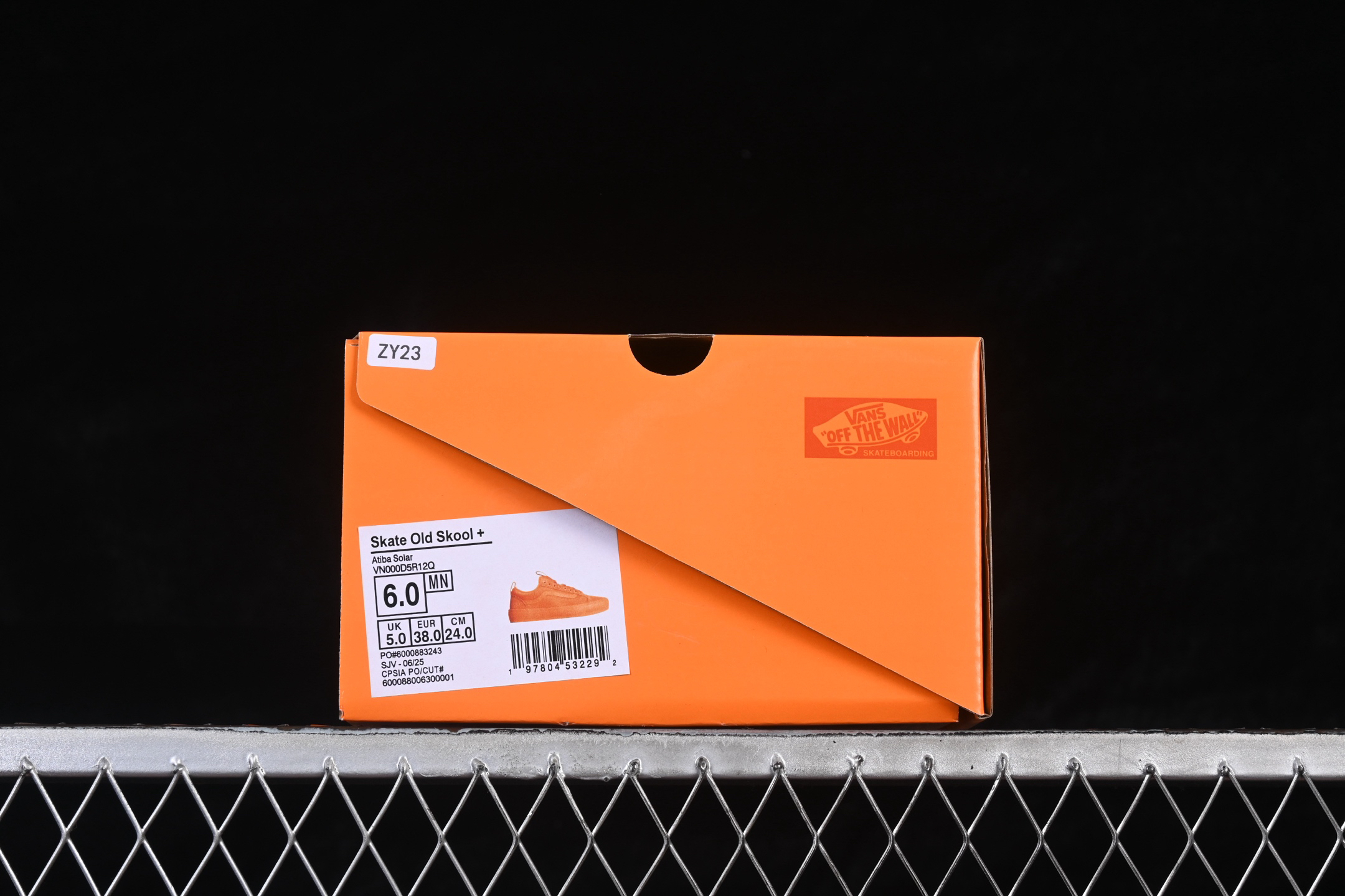 Vans Skate Old Skool+ Low Skate Shoes Orange
