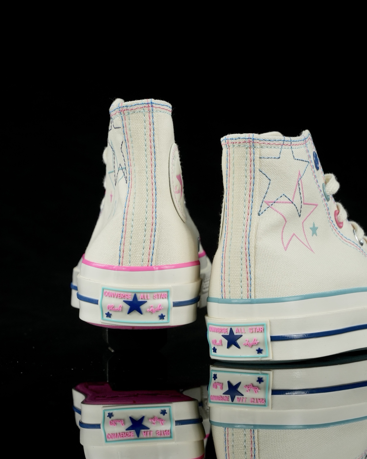 Converse Chuck 70 Star Stitch Hi-Top Multicolor